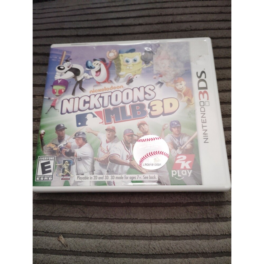 Nintendo 3DS Game Nicktoons MLB 3d